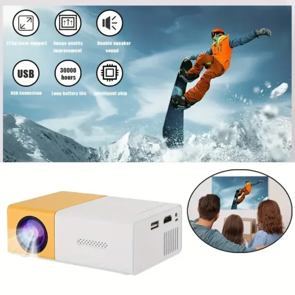 kf-A58ab97a13ac94d18921a3e67f53550e7s-LED-Home-Theater-Projector-Small-portable-outdoor-projector-300-lumens-Home-Theater-Outdoor-camping-office-meeting LED Home Theater Projector Small portable outdoor projector 300 lumens Home Theater Outdoor camping office meeting