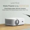 New Wanbo X1 Pro Smart Projector Android 9.0 1GB+8GB Memory 2.4G WIFI Home Theater Cinema Four Directional Keystone Correction