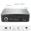 New 1080P Full HD Projector YG620 LED Proyector 1920x 1080P 3D Video YG650 WiFi Android Beamer Home Theater Cinema Projector