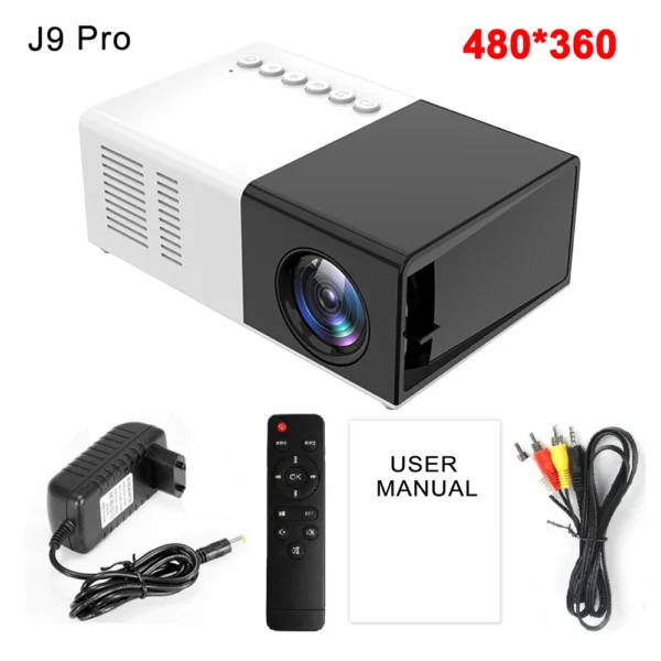 kf-Hce6215569d4a4ece90f431b8944f2b4cI-New-J9-Pro-Projector-1000-lumens-480x360-Pixels-3-5mm-Audio-HDMI-USB-Mini-LED-Projector New J9 Pro Projector 1000 lumens 480x360 Pixels 3.5mm Audio HDMI USB Mini LED Projector Home Media Player PK YG300