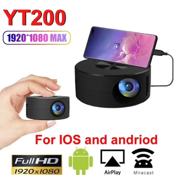 kf-S1ec761c606ea427c87a8c4532603b4030-Wire-Projectors-1080P-Mini-Projector-Outdoor-Home-Theater-Projectors-Cinema-USB-Video-Projector-for-Movies-for Wire Projectors 1080P Mini Projector Outdoor Home Theater Projectors Cinema USB Video Projector for Movies for IOS Android