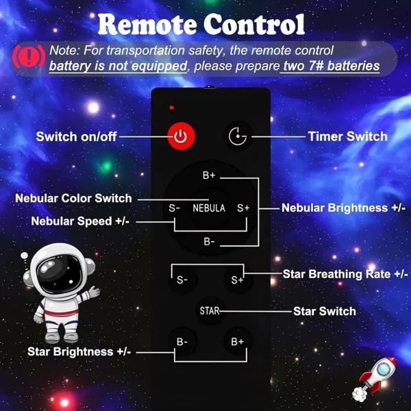 kf-S22149d672f3b45ad8e3bd442131fe6f5m-New-2024-Star-Projector-Galaxy-Night-Light-Astronaut-Starry-Nebula-Ceiling-LED-Lamp-Gift-for-Kids New 2024 Star Projector Galaxy Night Light Astronaut Starry Nebula Ceiling LED Lamp Gift for Kids Adults for Bedroom Birthdays
