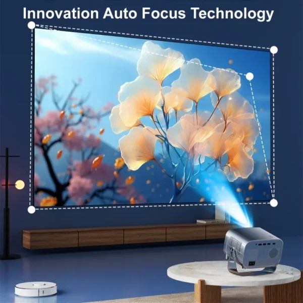 kf-S52825aba6ae04972bf32a34fa014295fl-Mini-Projector-360-Degree-Rotate-Android-12-4K-180-ANSI-Dual-WiFi-Electronic-Focus-Home-Theater Mini Projector 360 Degree Rotate Android 12 4K 180 ANSI Dual WiFi Electronic Focus Home Theater Portable Projector