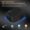 New Mini Portable Projector T11 Home Theater Smart TV LED Video Projector Support 4k 1080P Movie Same Screen Version Projector