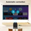 Polaring P50Mini Android Projector Amlogic 950S 5G Wifi BT 350Ansi Cinema Home Keystone HDMI Proyector 1080P 4K projector