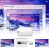 New Mini WIFI Projector for Home For HD 1080P 5500-Lumen Bluetooth-compatible Video Projector Smart Home Beamer Cinema PG400