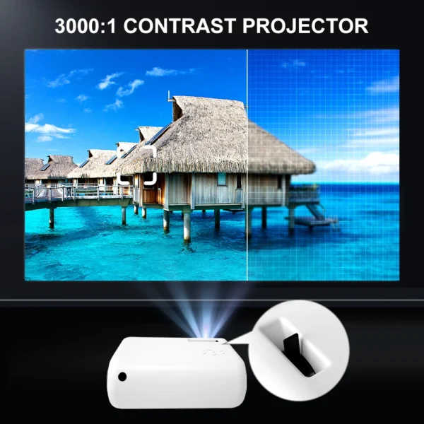 kf-Sea63945233d943aea68ba0a3da61d71a1-New-Mini-WIFI-Projector-for-Home-For-HD-1080P-5500-Lumen-Bluetooth-compatible-Video-Projector-Smart New Mini WIFI Projector for Home For HD 1080P 5500-Lumen Bluetooth-compatible Video Projector Smart Home Beamer Cinema PG400