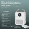 Projector Home Theater Cinema HD Video Bluetooth Beamer Projectors Media Player X8 Projector For Android Portable