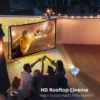 New C520 Mini LED Projector HD 200inch Home Theater Movie Game Portable LED Video Projector for 1080P Cinema